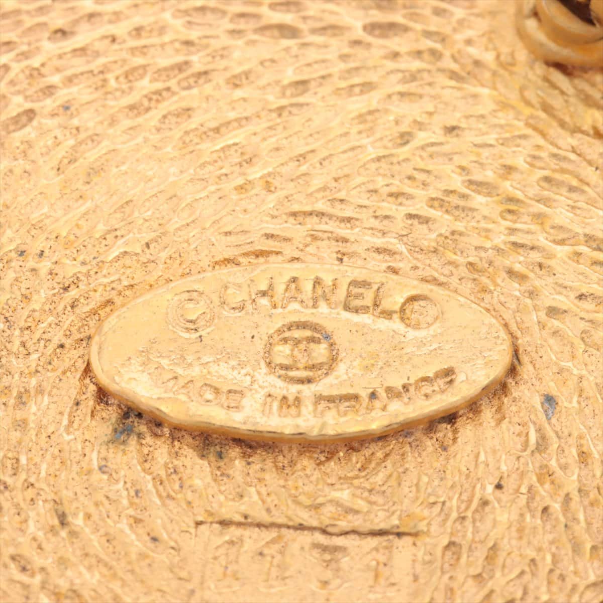 Chanel Cambon Brooch GP Gold