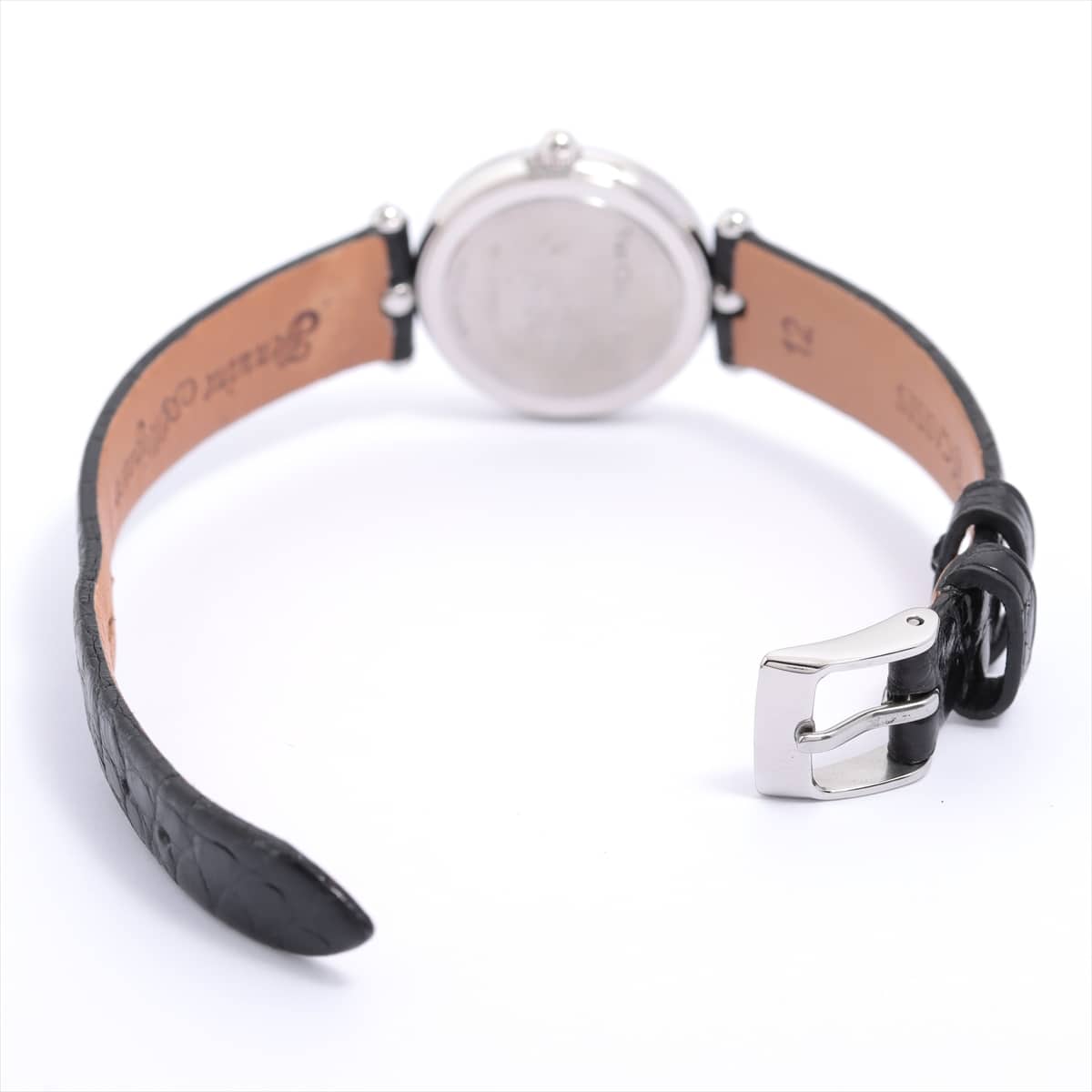 Van Cleef & Arpels Classic SS & externally manufactured leather QZ White-Face