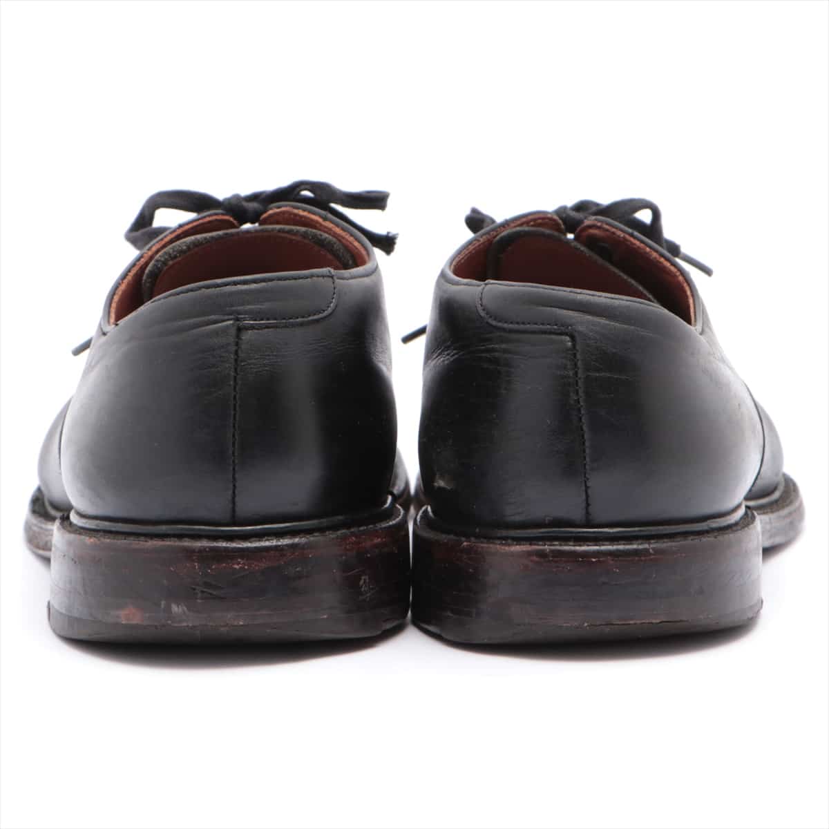 Alden × International Gallery Beams Leather Leather shoes 8 1/2 Men's Black Cordovan