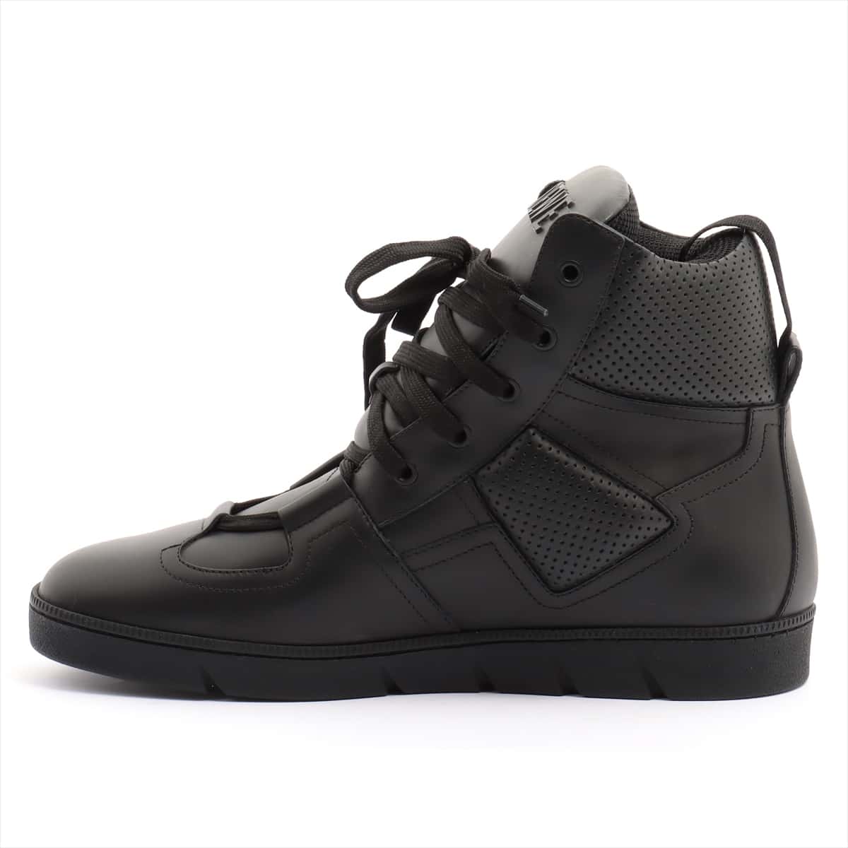 Loewe Leather High-top Sneakers 42 Men's Black