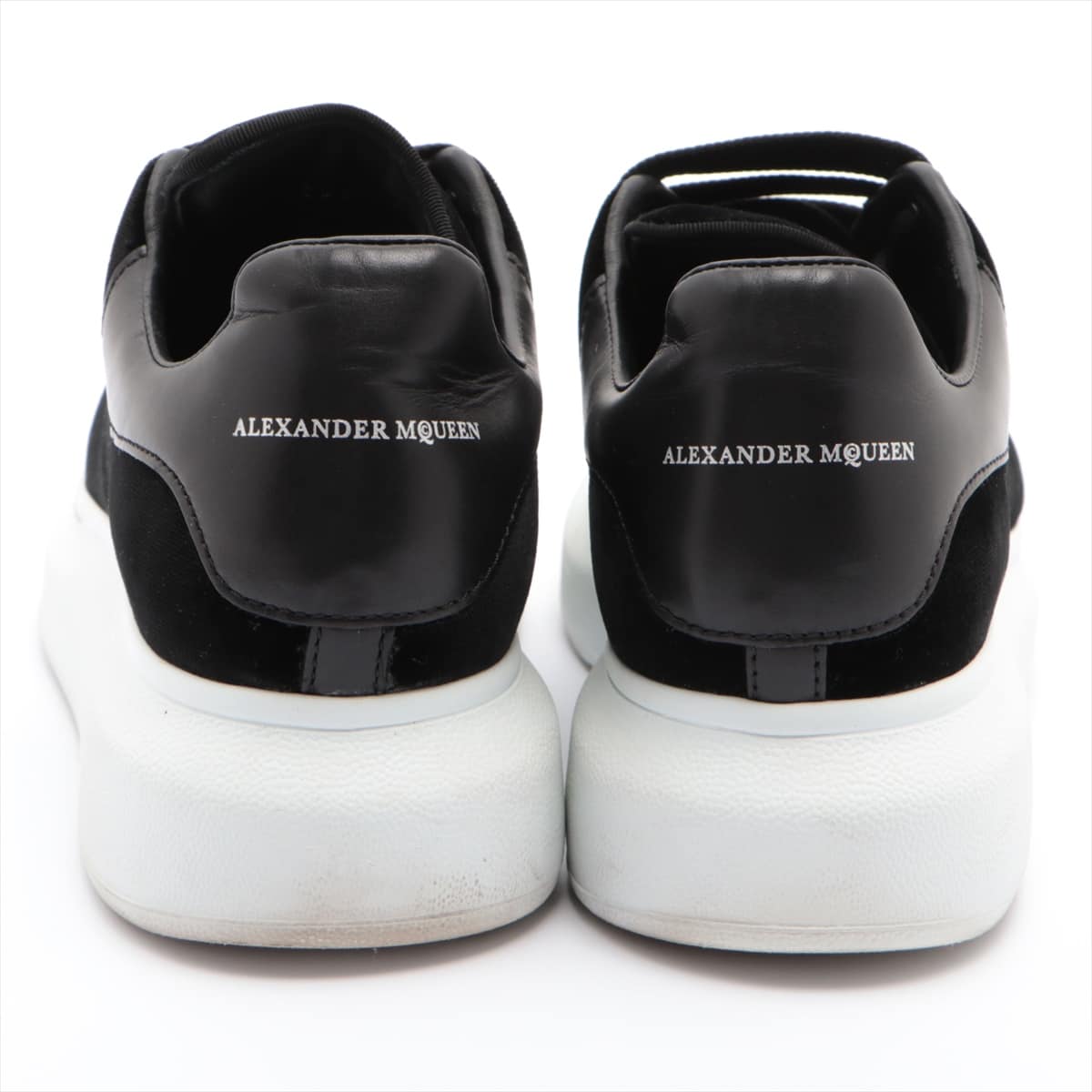 Alexander McQueen Velour Sneakers 38 Ladies' Black