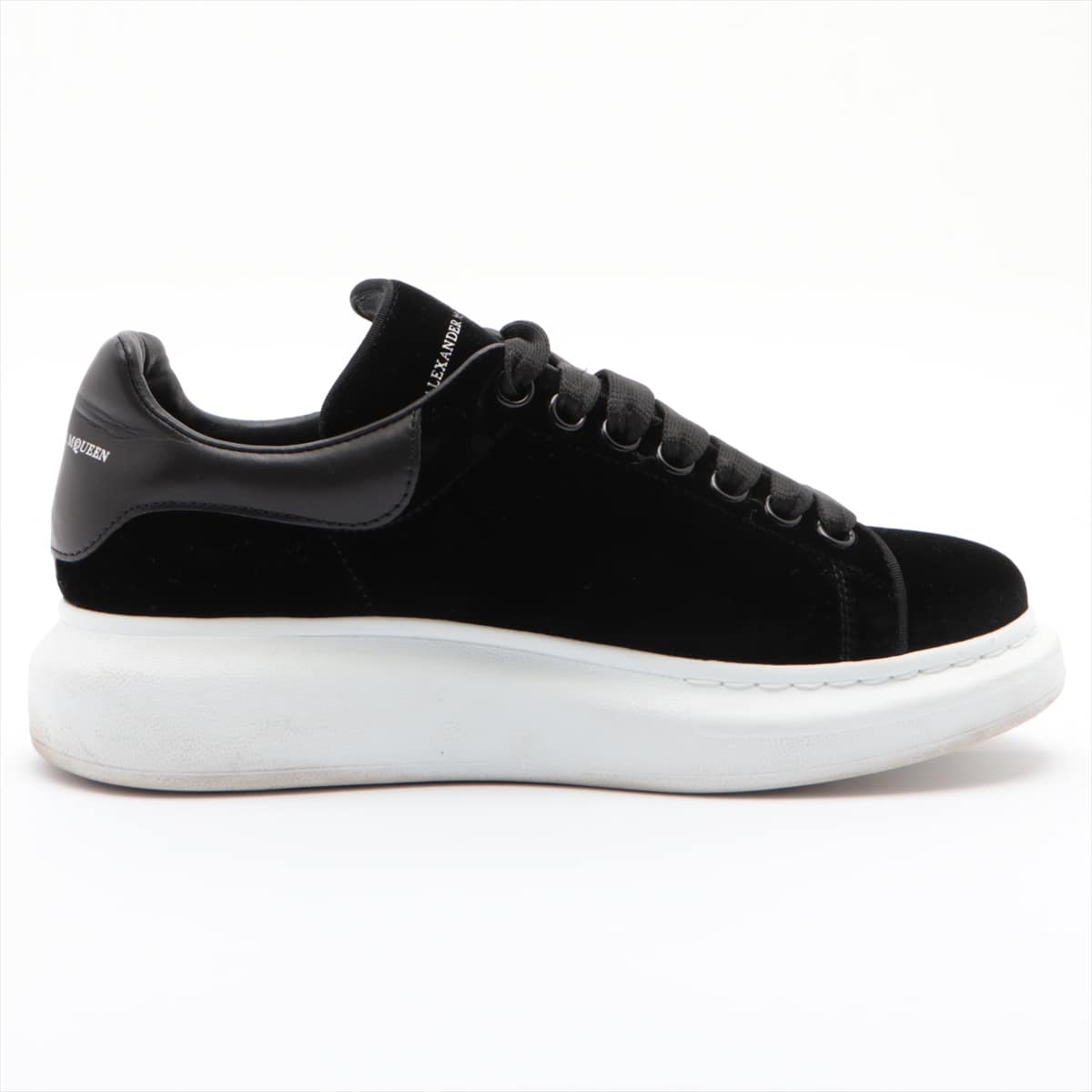 Alexander McQueen Velour Sneakers 38 Ladies' Black