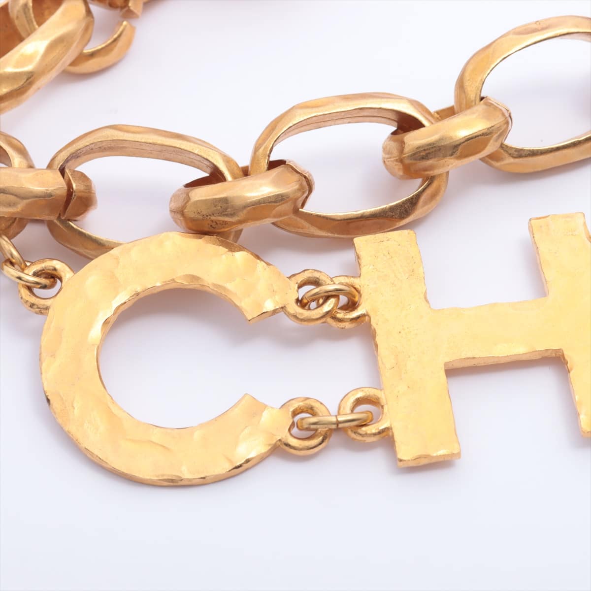 Chanel Coco Mark 94P Chain belt GP Gold Logo