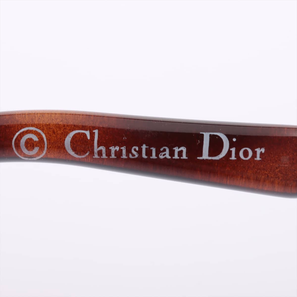 Christian Dior Sunglass Plastic Brown