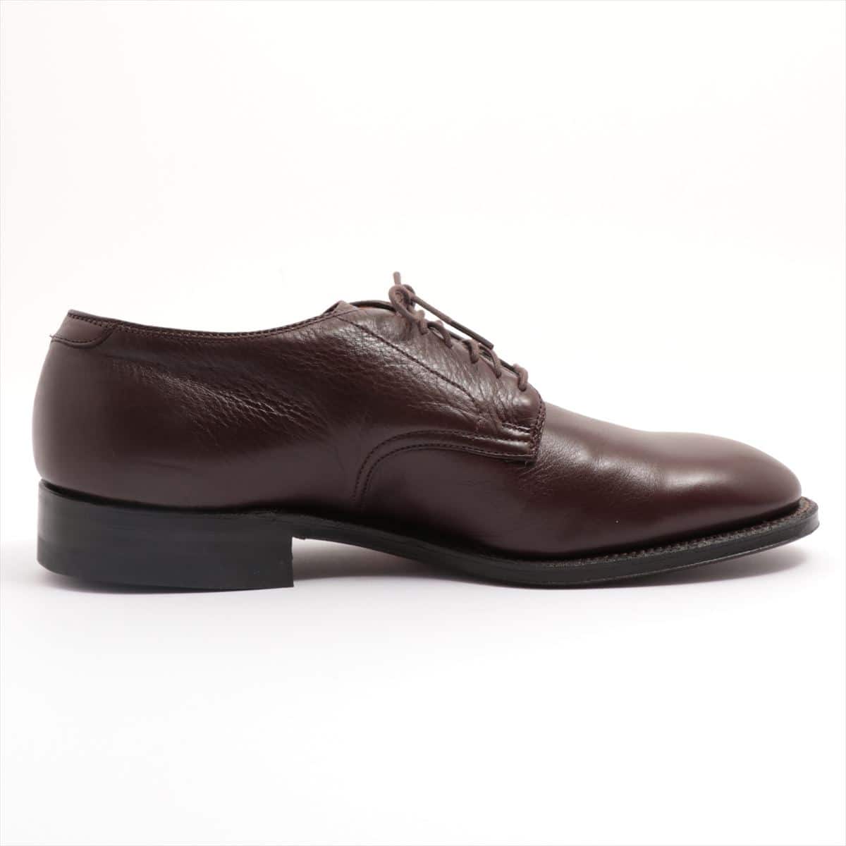 Alden Leather Shoes 7 1/2 Men's Brown plain toe Arrows bespoke