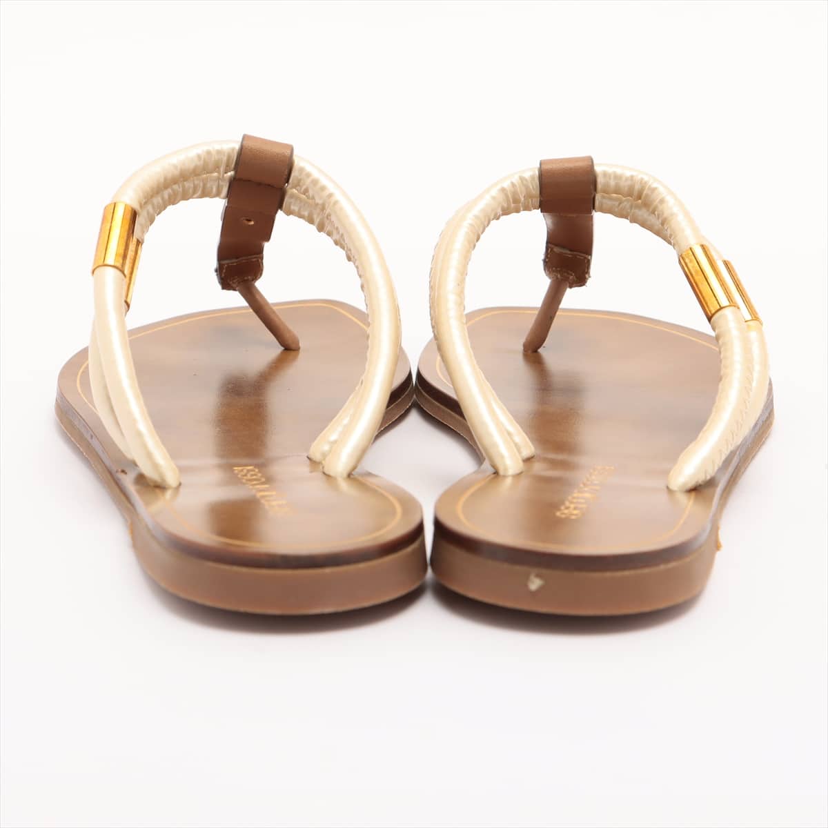 Sergio Rossi Leather Sandals 35.5 Ladies' Brown