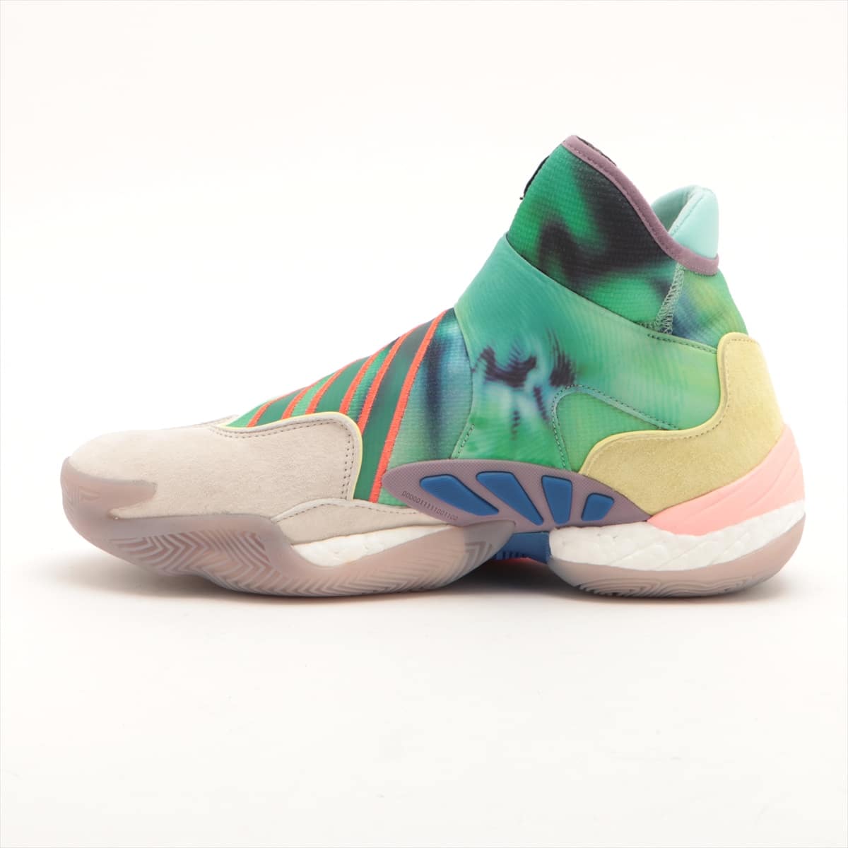 Adidas Fabric High-top Sneakers 29㎝ Men's Multicolor HARRELLWILLIAMS0TO60 FV7333