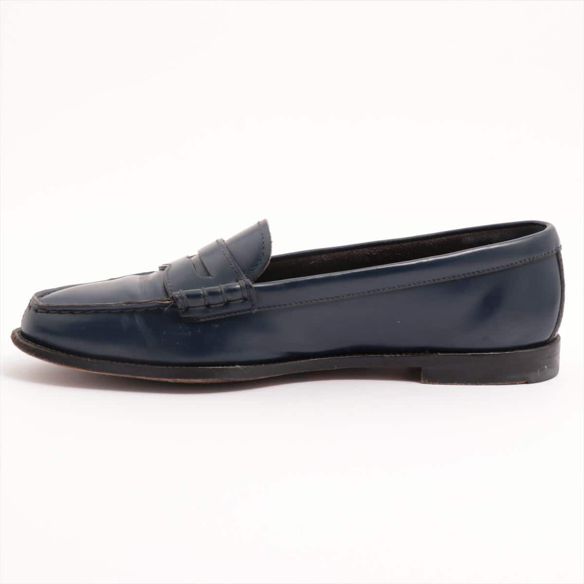 Church's Leather Loafer 36 Ladies' Navy blue
