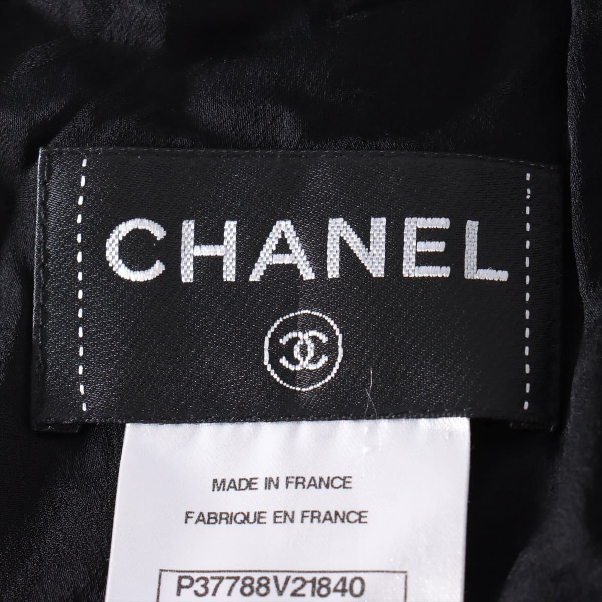 Chanel Coco Button P37 Wool Tank top 36 Ladies' Black