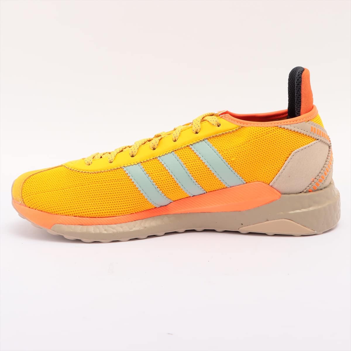 Adidas x Pharrell Williams Knit Sneakers 27cm Men's Yellow TOKIO SOLAR HU FZ2128