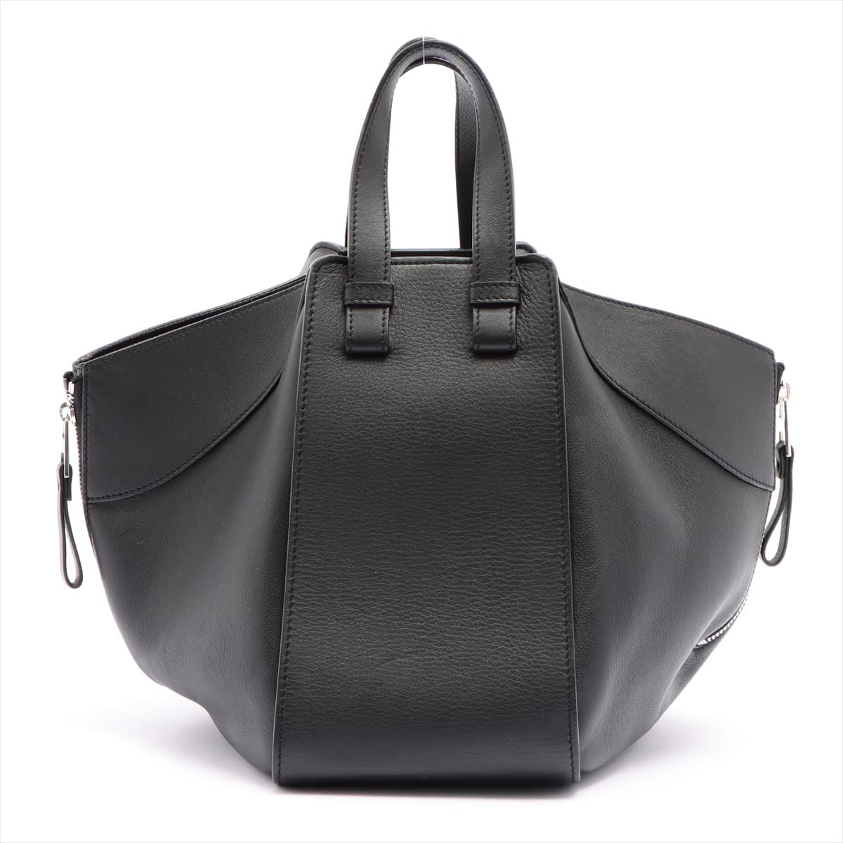 Loewe Hammock small Leather 2way handbag Black