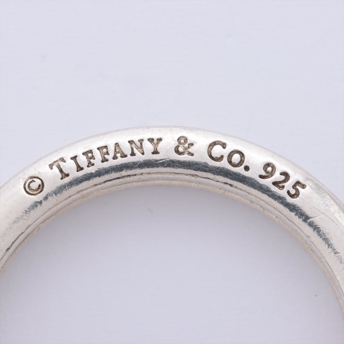 Tiffany Heart Tag Key holder 925 Silver