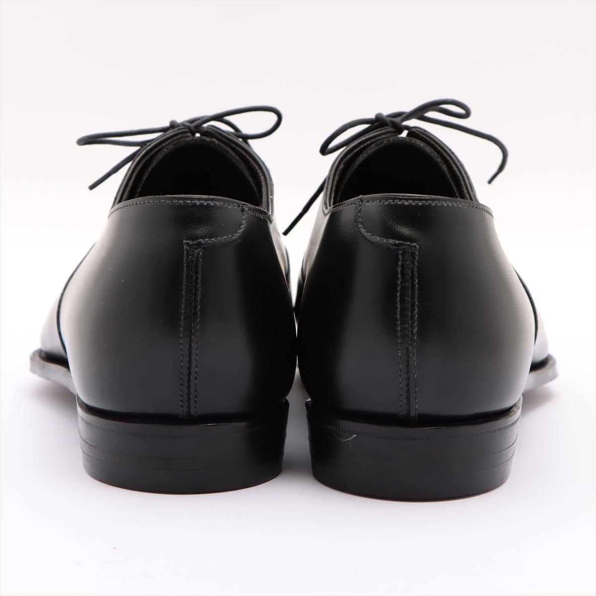Crockett & Jones Leather Leather shoes 8 Men's Black With genuine shoe tree