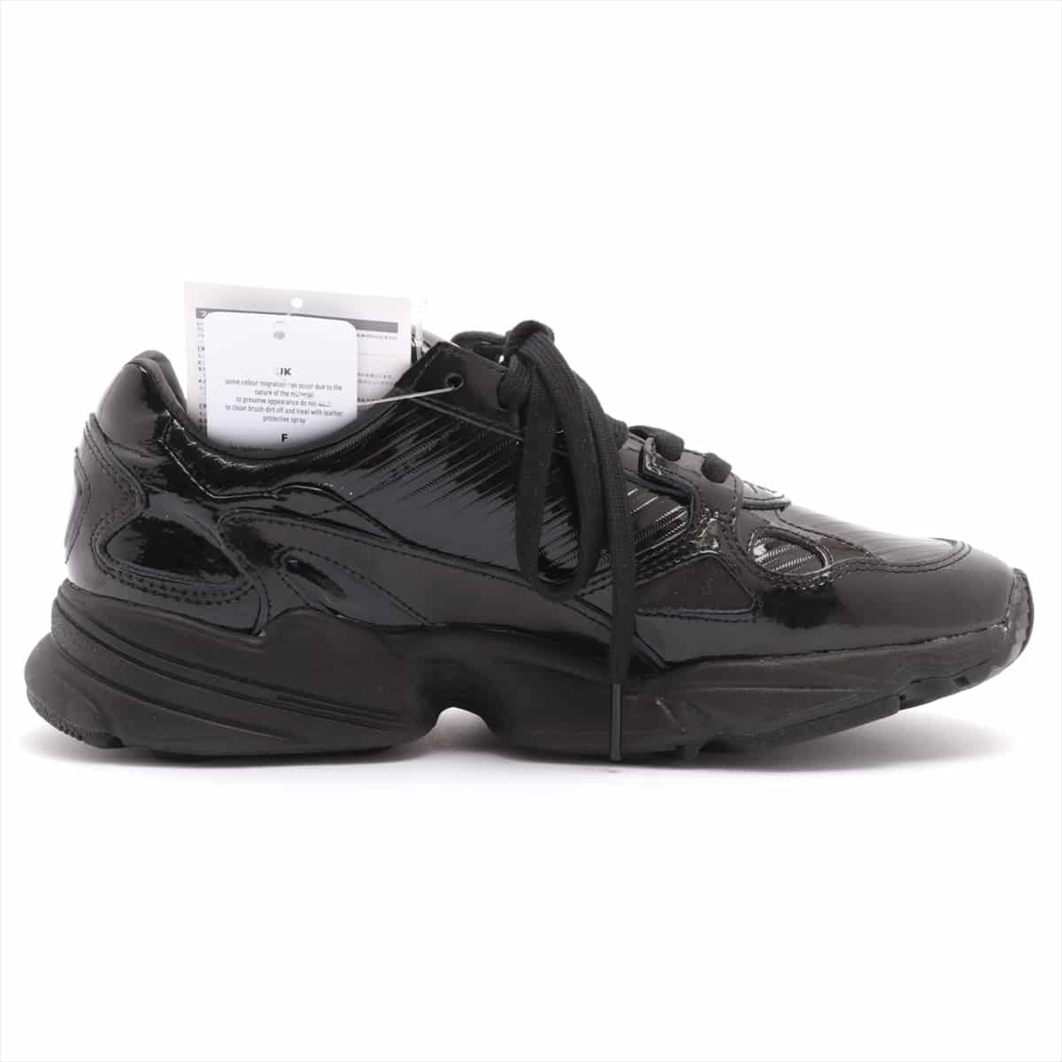 Adidas Patent leather Sneakers 24.5㎝ Ladies' Black FALCON W CG6248
