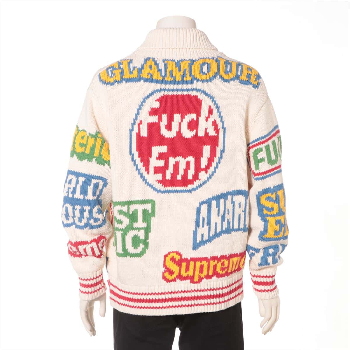 HYSTERIC GLAMOUR × Supreme Cotton Knit jacket S Men's Multicolor