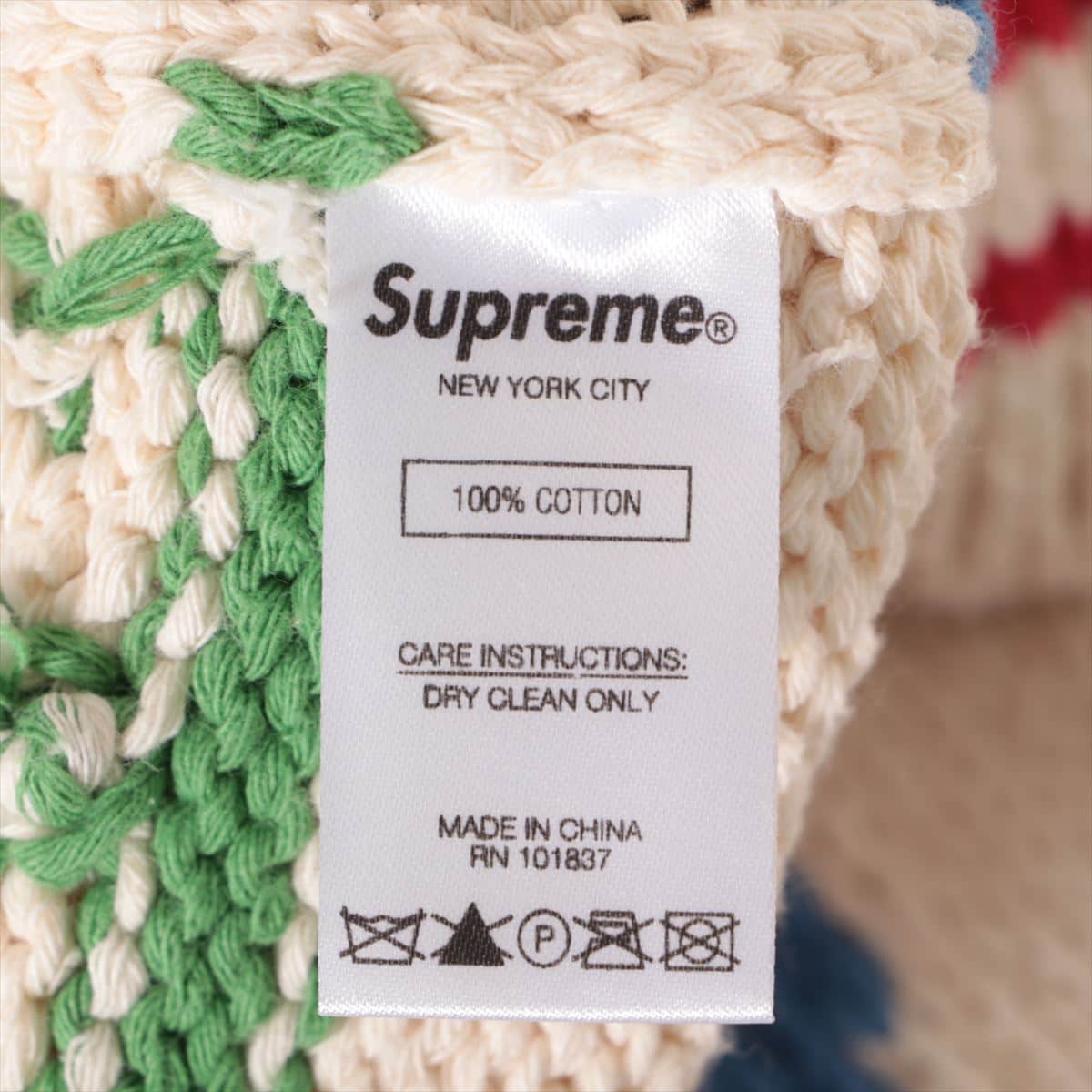 HYSTERIC GLAMOUR × Supreme Cotton Knit jacket S Men's Multicolor