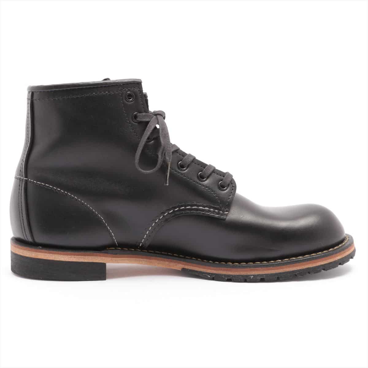 Red Wing Leather Boots 26cm Men's Black Beckman boots 9414