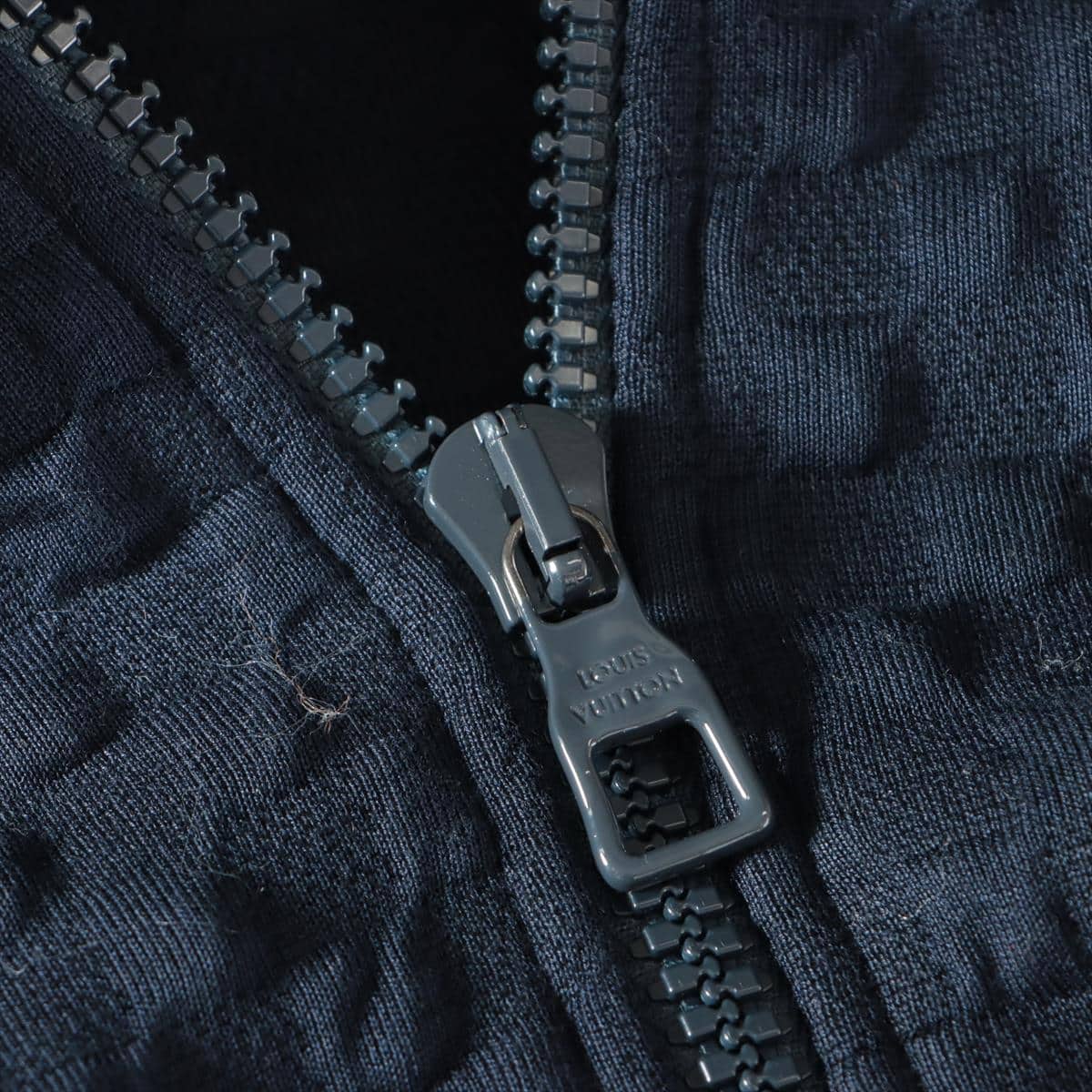 Louis Vuitton RM202M Cotton Setup XL/S Men's Navy blue  Damier