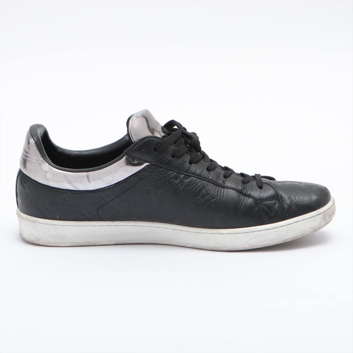 Louis Vuitton Luxembourg Line MS0230 Leather Sneakers 9 Men's Black
