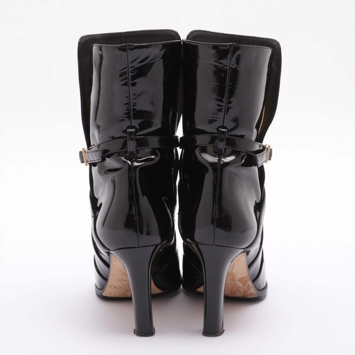 Jimmy Choo Patent leather Short Boots 36 Ladies' Black