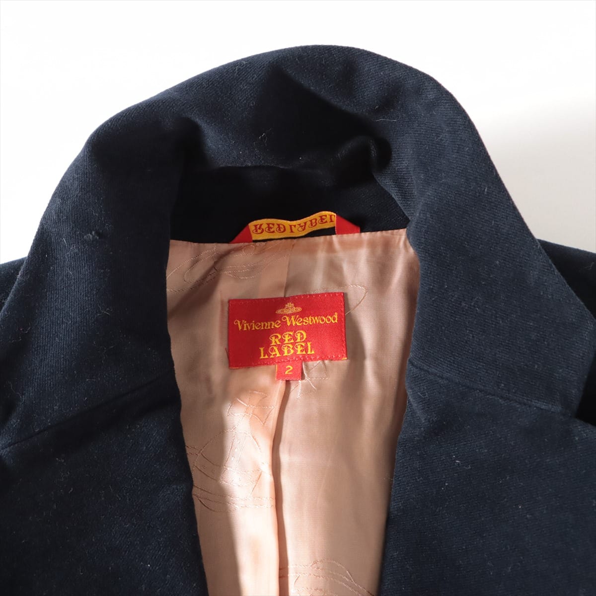 Vivienne Westwood RED LABEL Cotton & polyurethane Tailored jacket 2 Ladies' Navy blue