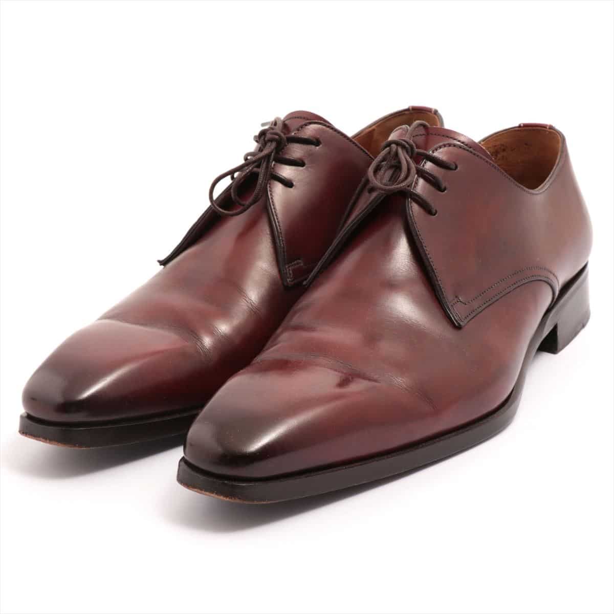 Santoni Leather Leather shoes 6 Men's Brown 7645