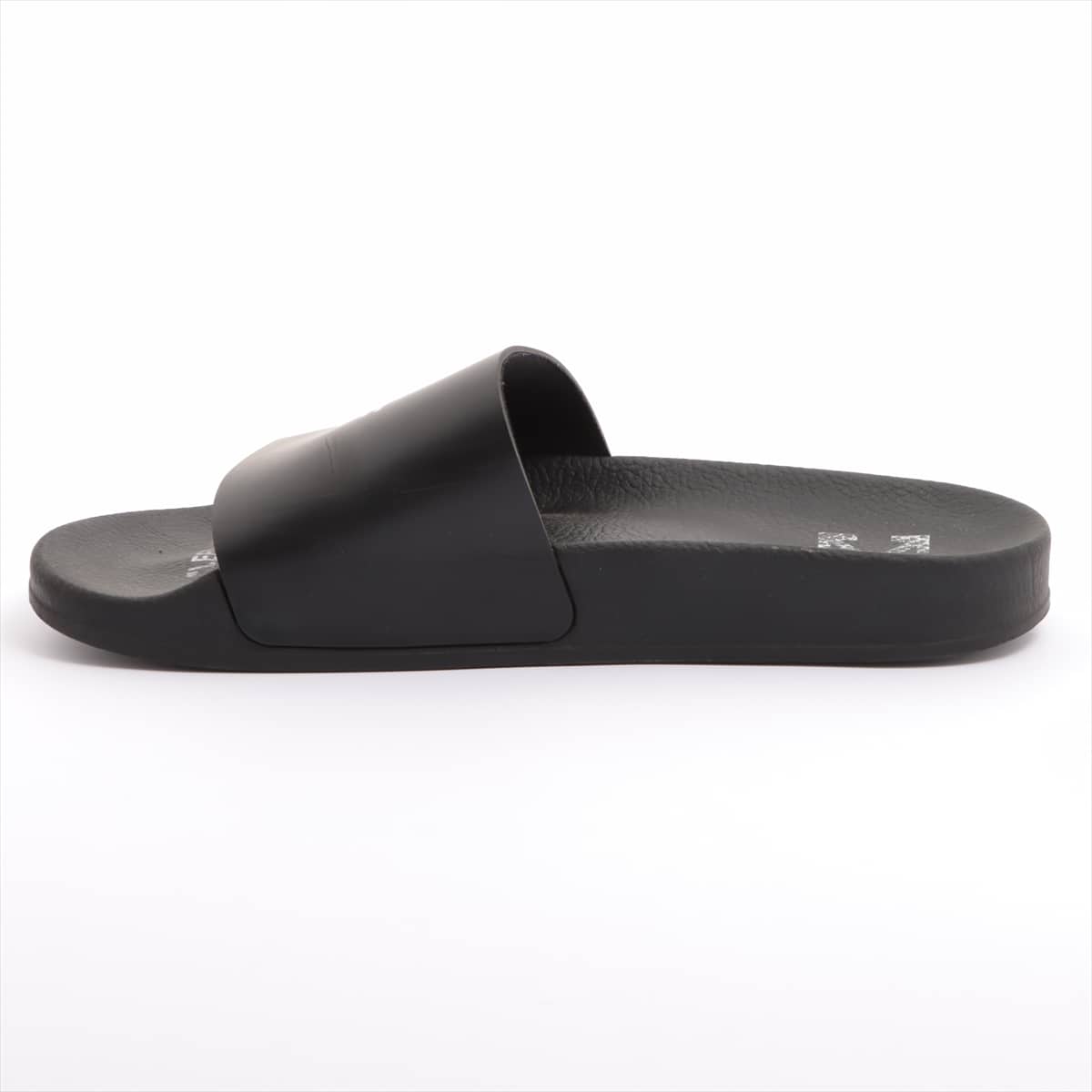 Off-White 18SS Rubber Sandals 41 Men's Black Logo Print