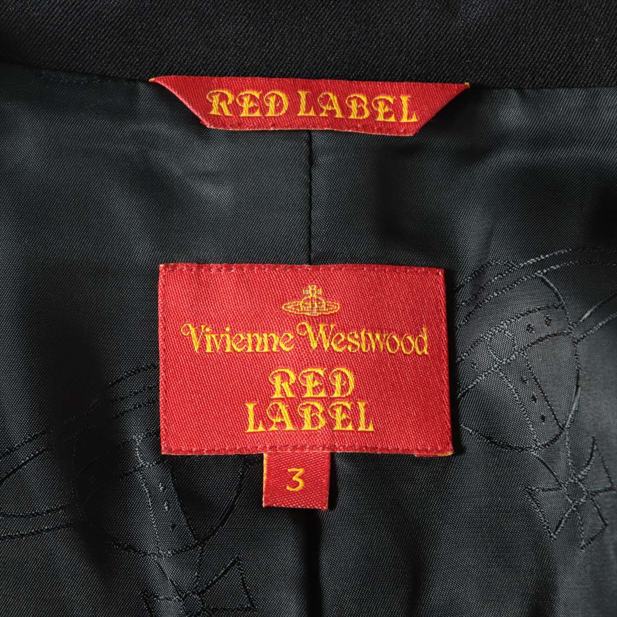 Vivienne Westwood RED LABEL Orb Wool Setup 3 Ladies' Black