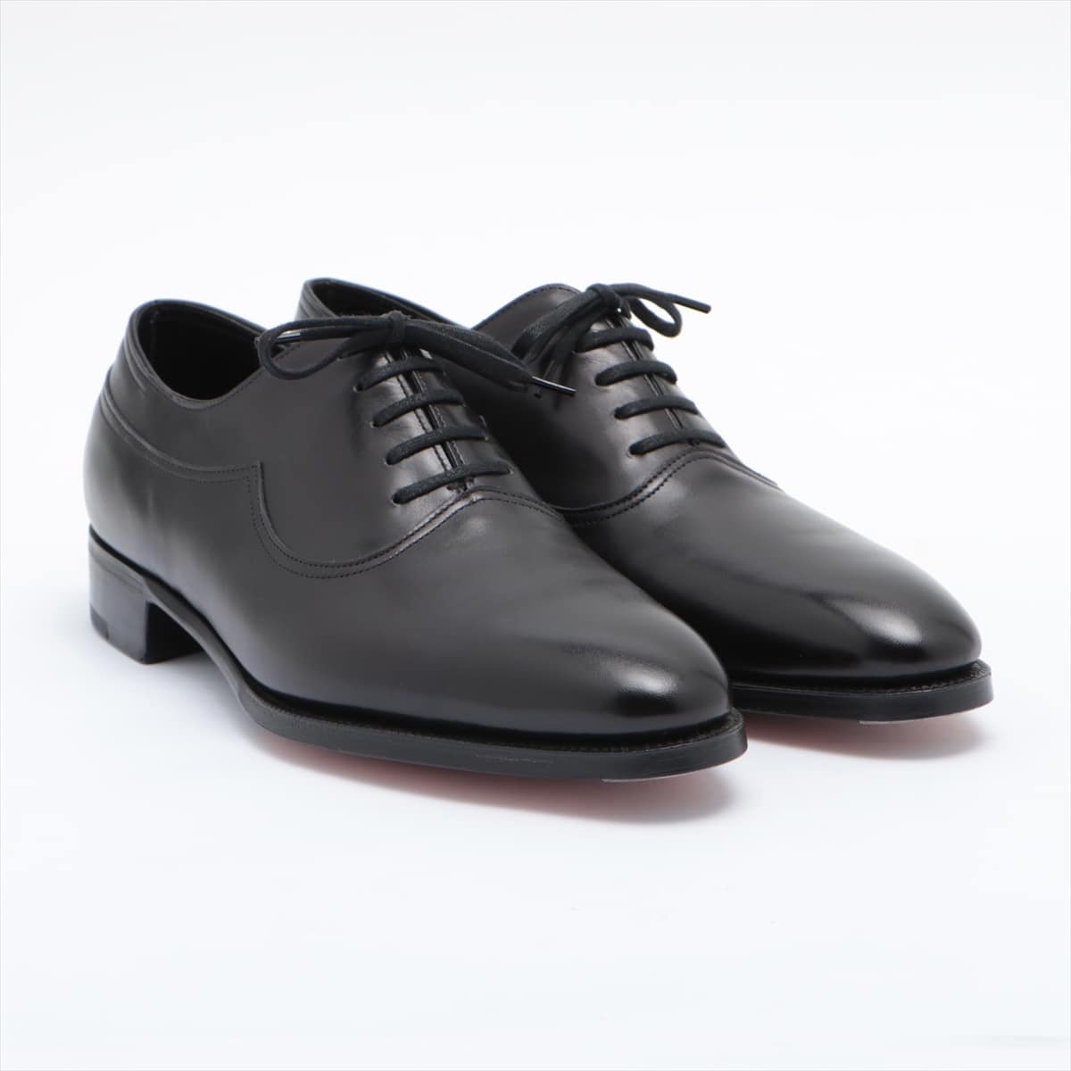 John Lobb Leather Leather shoes 7.5 Men's Black Comes with genuine shoe keeper