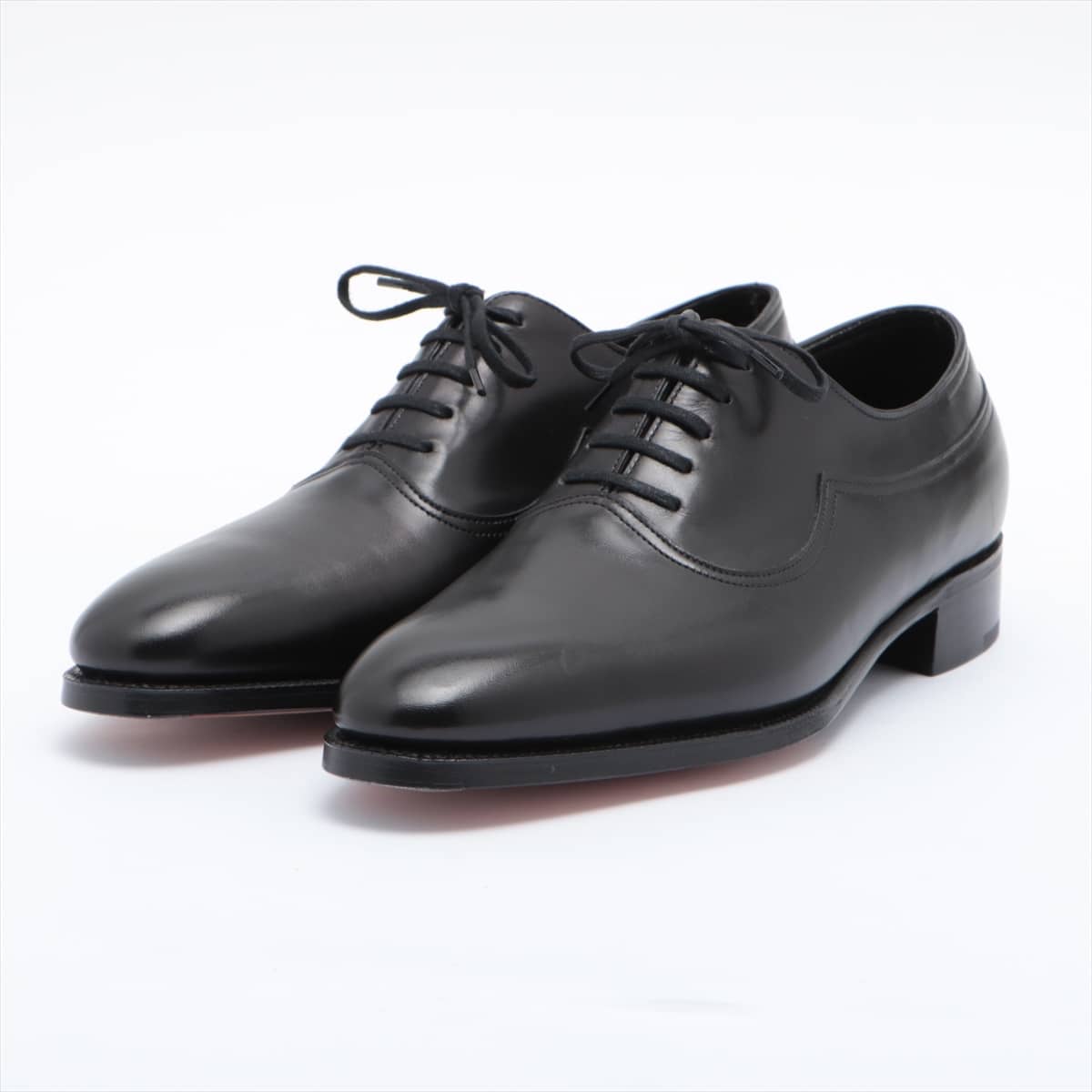 John Lobb Leather Leather shoes 7.5 Men's Black Comes with genuine shoe keeper