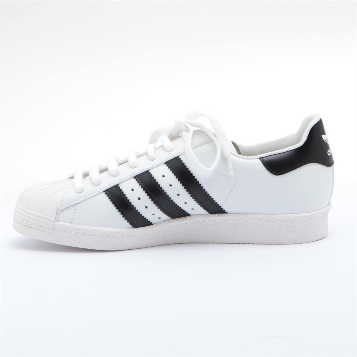 Prada x Adidas superstars 20AW Leather Sneakers JPN26.5 Men's Black × White FW6680