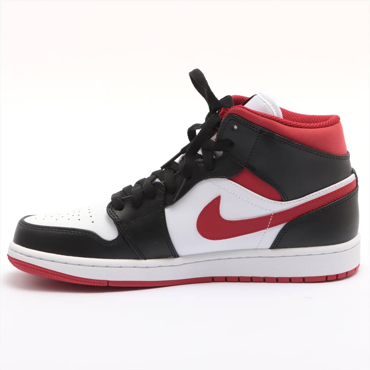 Nike AIR JORDAN 1 Leather Sneakers 27.0cm Men's Red x white 554724-122 Air Jordan 1 Mid