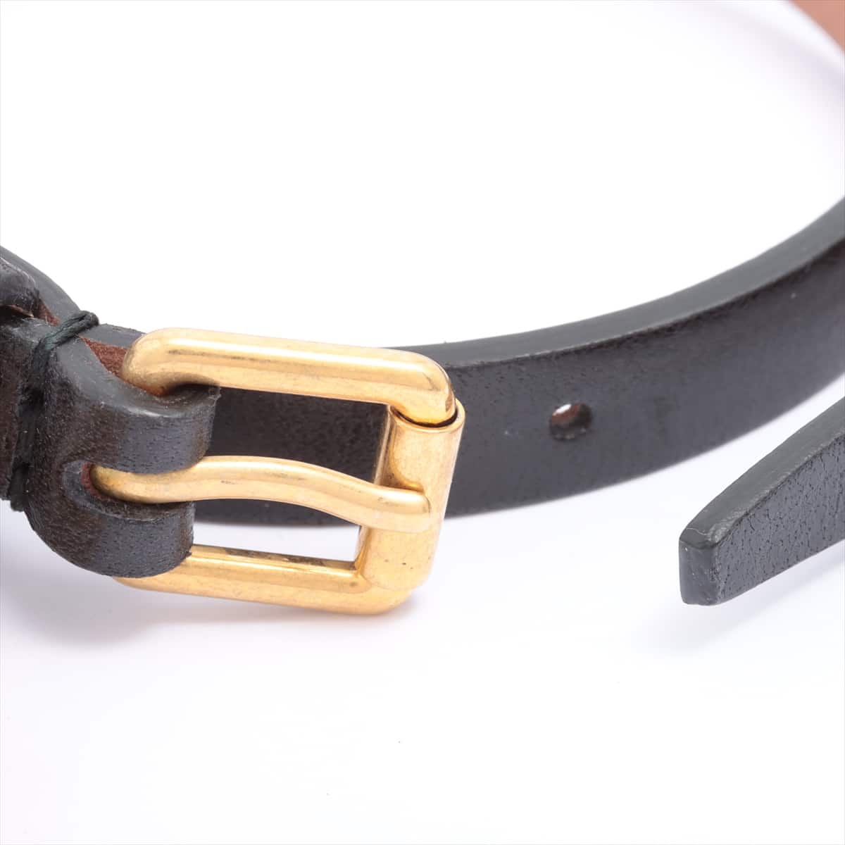 Alexander McQueen Bracelet Leather Black