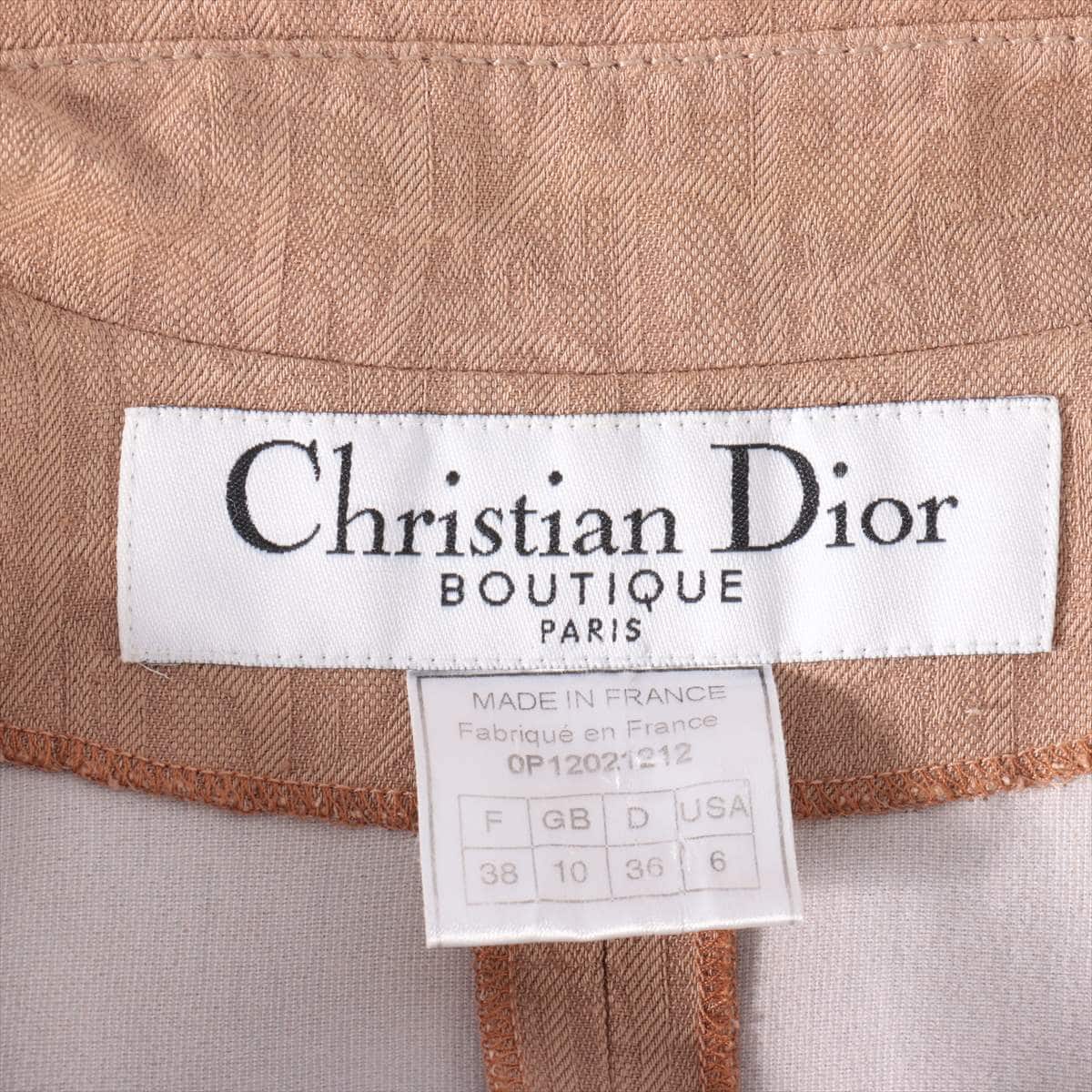 Christian Dior Viscose Shirt 38 Ladies' Camel