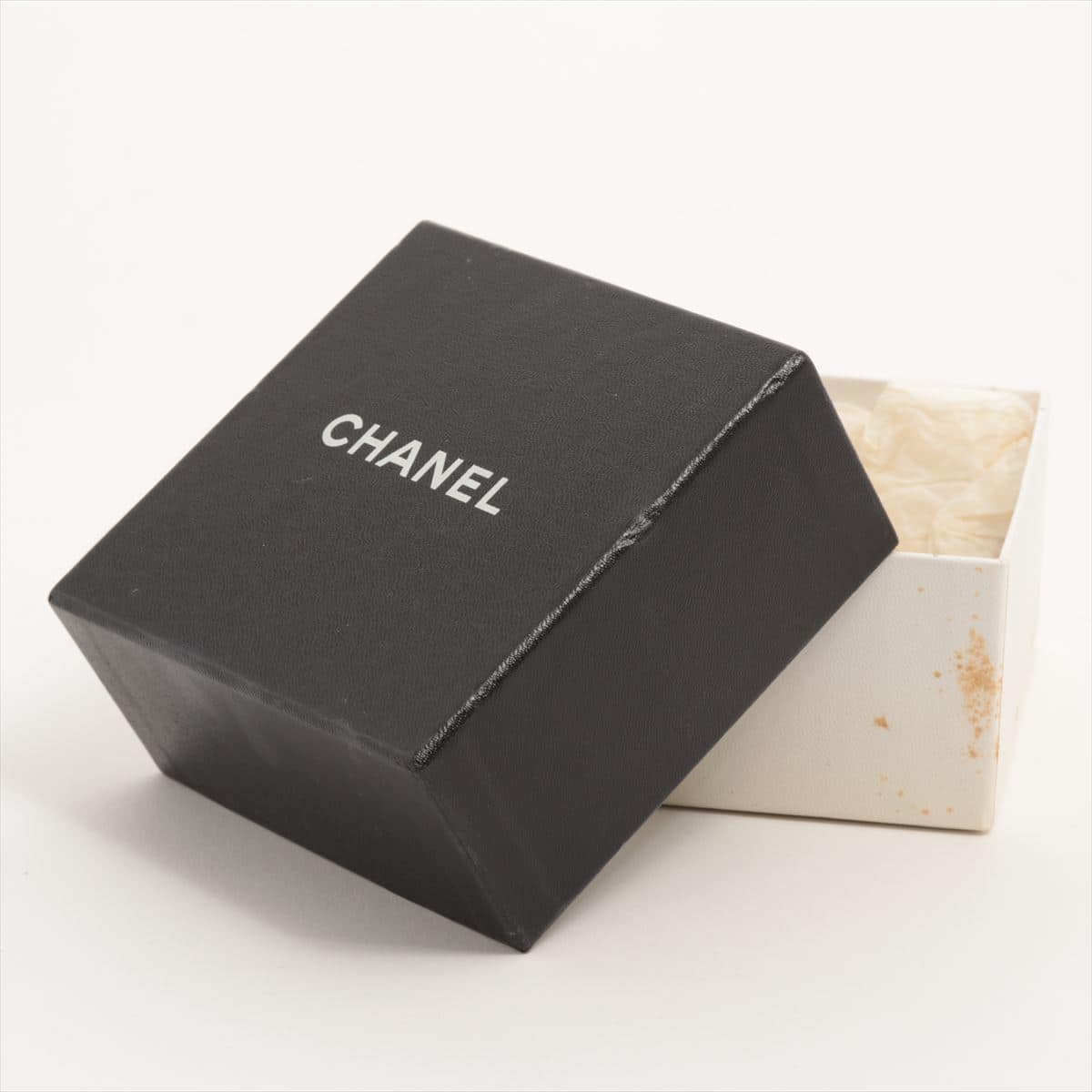 Chanel Icon 95P Chain belt GP & leather Black×Gold