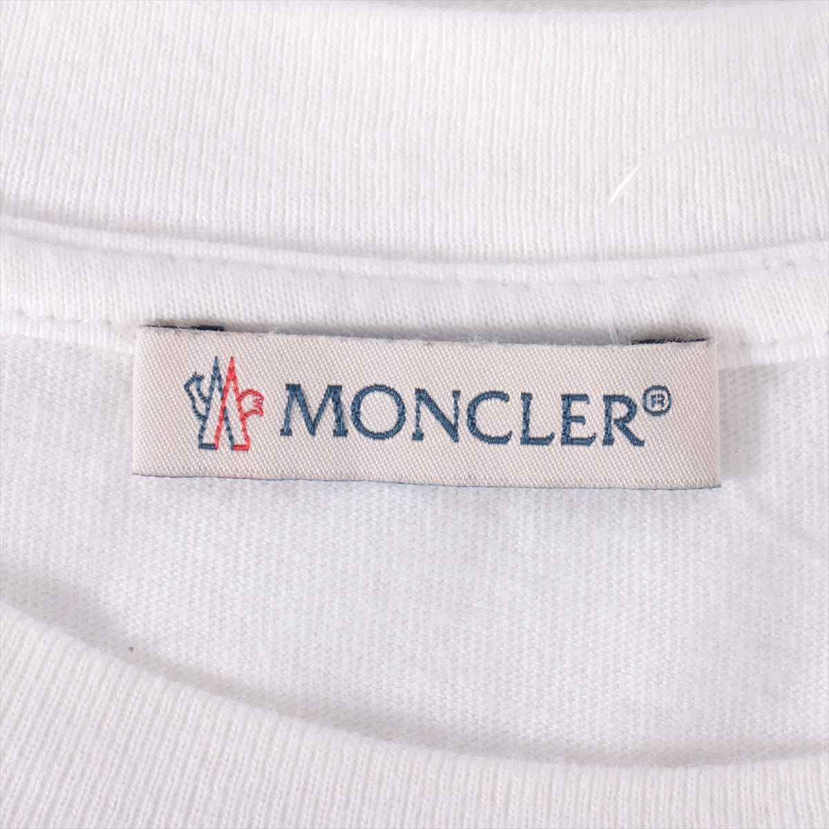 Moncler x Fragment 18 years Cotton T-shirt L Men's White  Hiroshi Fujiwara