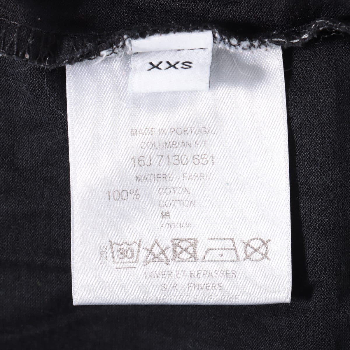 Givenchy Cotton T-shirt XXS Men's Black