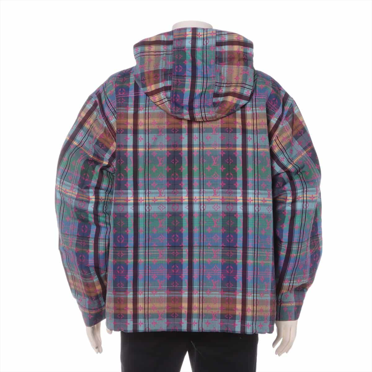 Louis Vuitton Monogram RM211 Cotton & polyester Parker 50 Men's Multicolor  1A8PGL Madras check Parachute hoodie