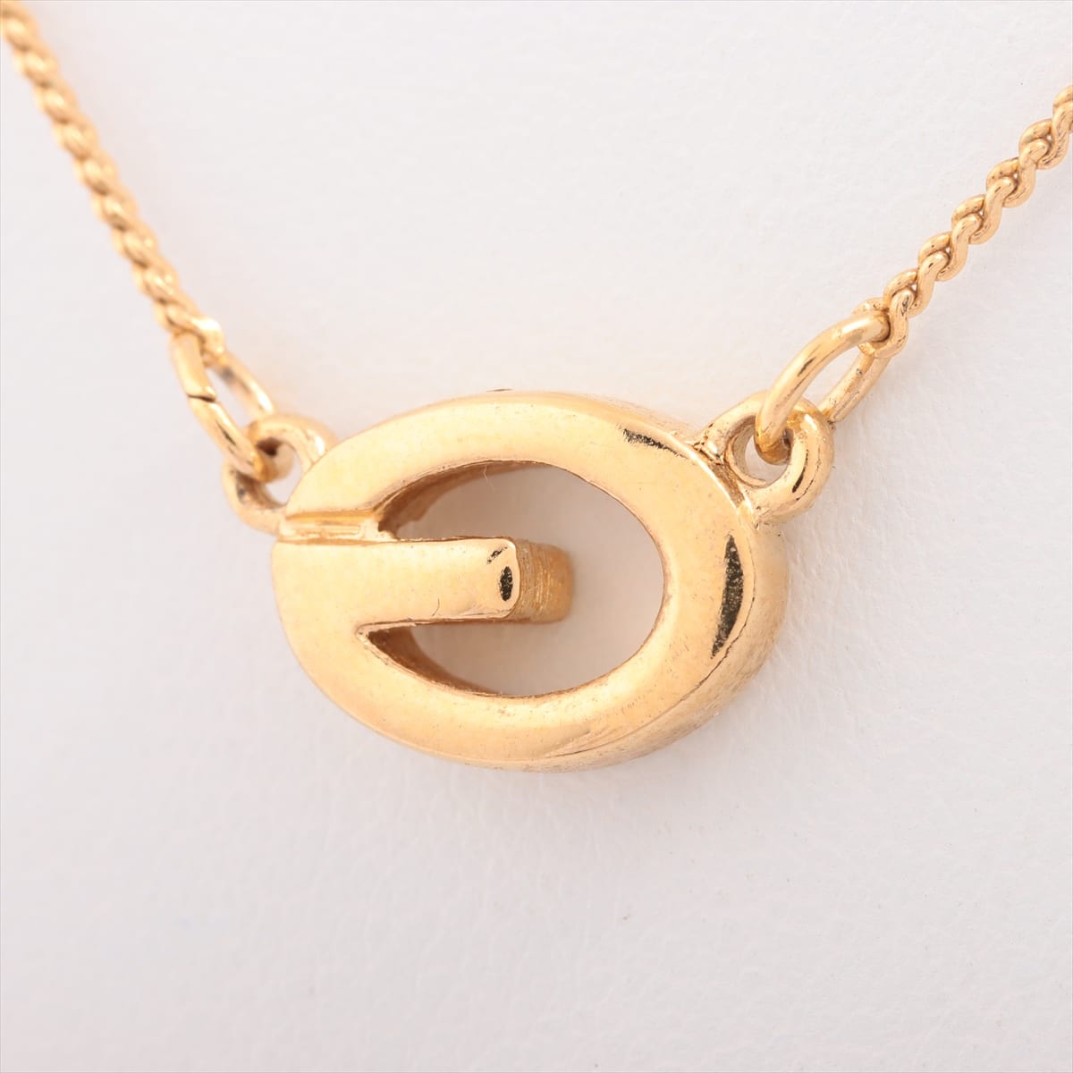Givenchy Logo Necklace GP Gold