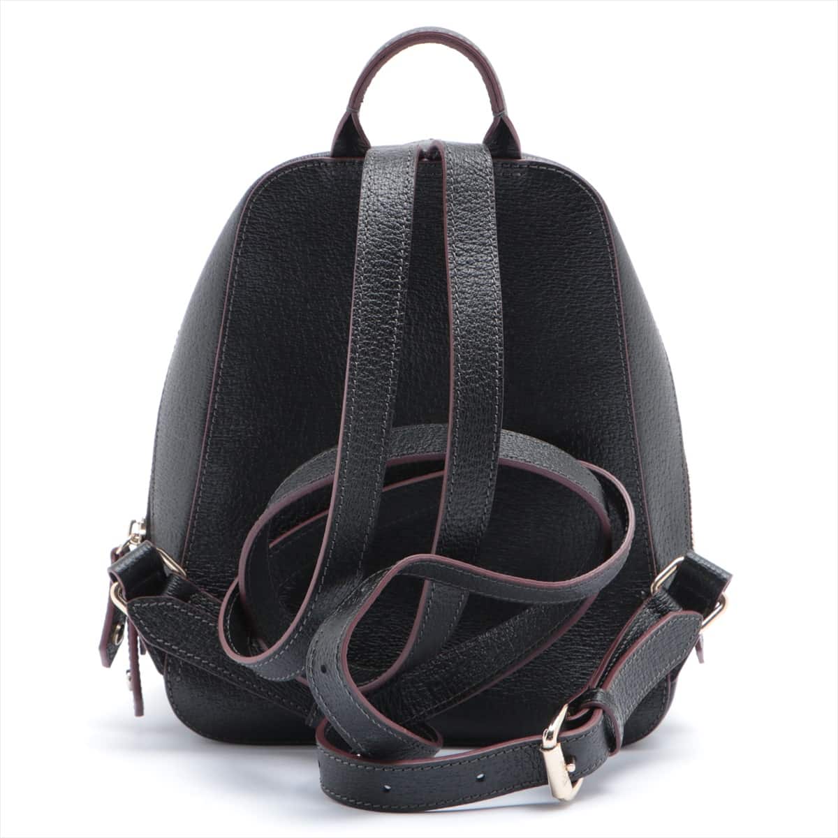 Vivienne Westwood EXECUTIVE2 Leather Backpack Black