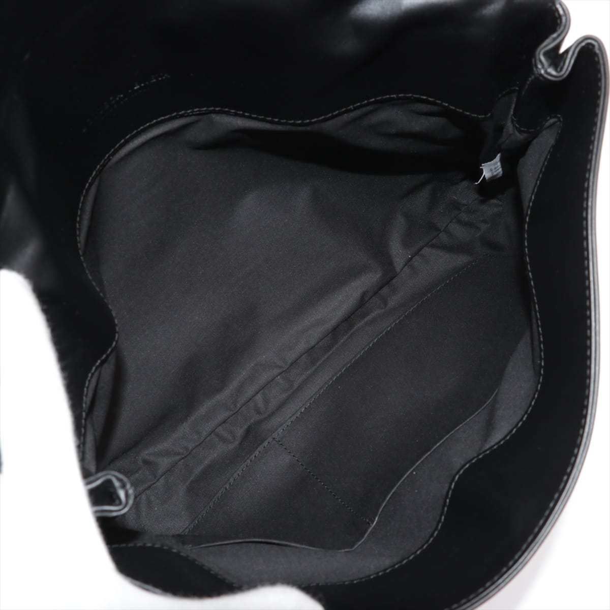 Bottega Veneta Intrecciato Leather Clutch bag Black Flap root cut