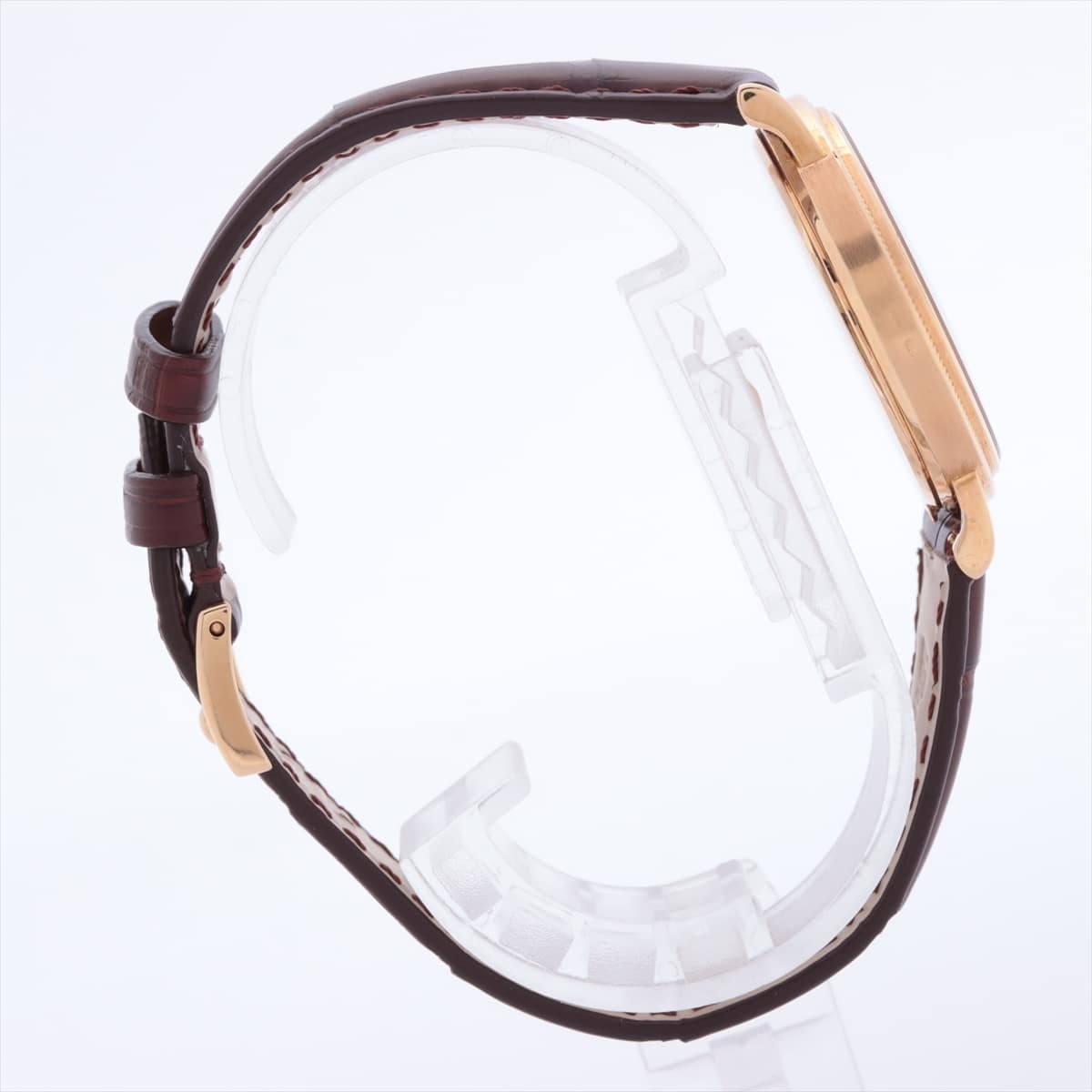 Patek Philippe Calatrava 3802 750 x Non original leather belt AT White-Face