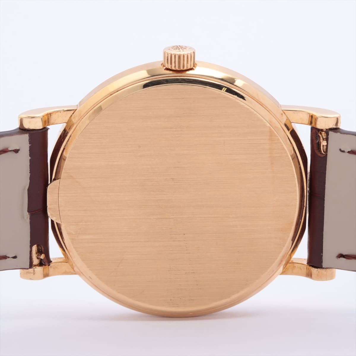 Patek Philippe Calatrava 3802 750 x Non original leather belt AT White-Face