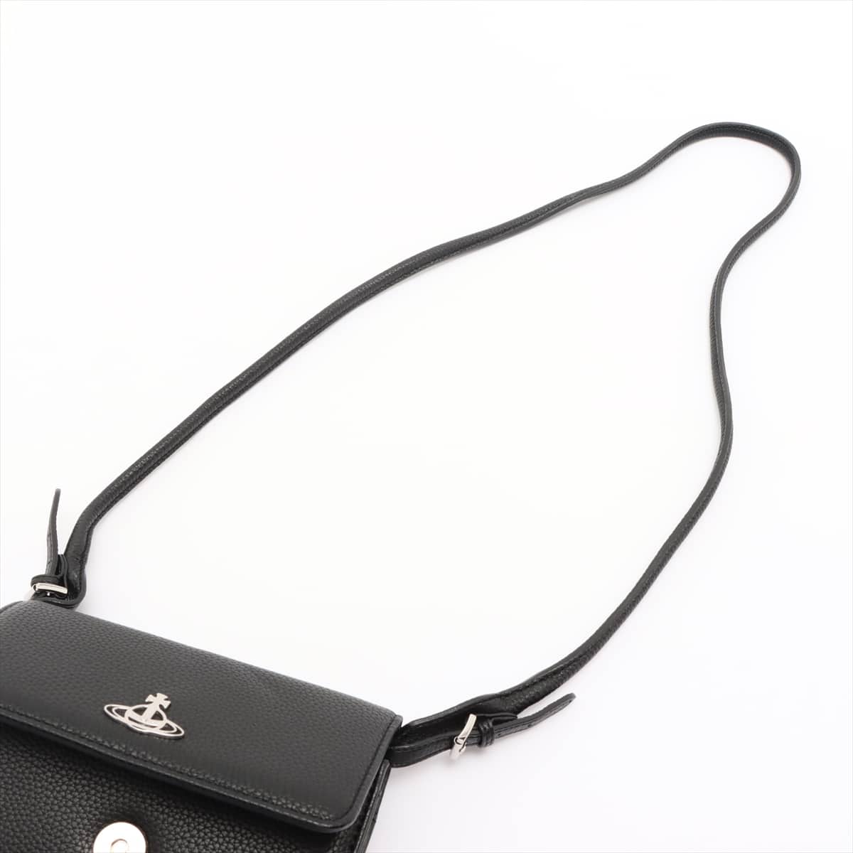 Vivienne Westwood Joanna Vegan leather Shoulder wallets Black 52050006