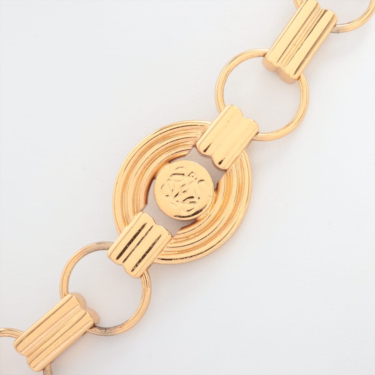 Loewe Necklace GP Gold Color stone