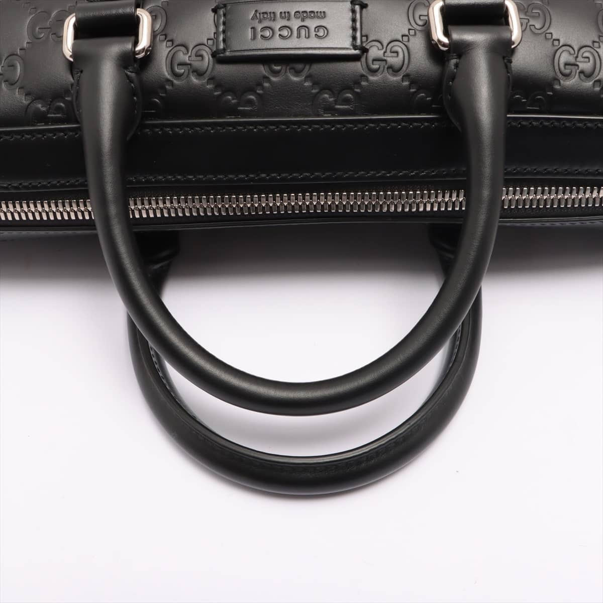 Gucci Guccissima Leather 2WAY Businessbag Black 428041