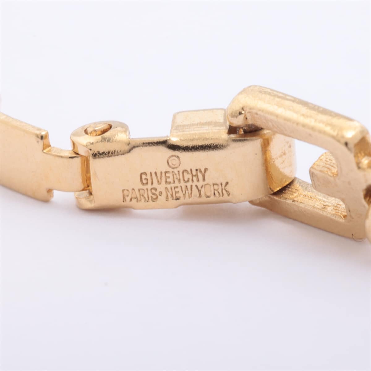 Givenchy G Logo Bracelet GP×inestone Gold