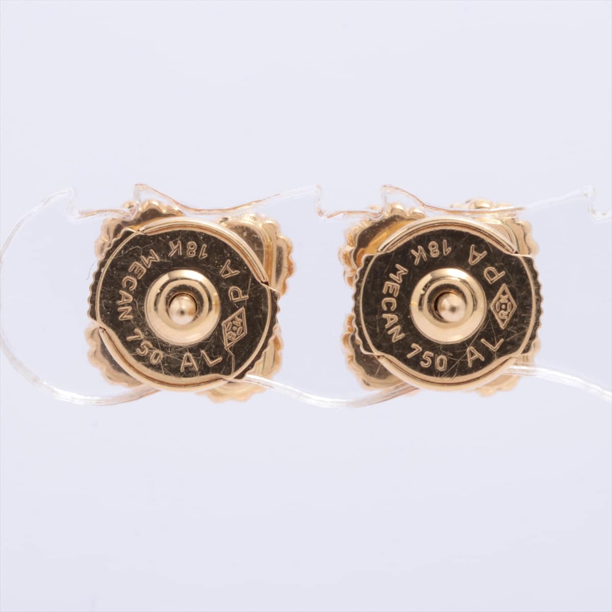 Van Cleef & Arpels Sweet Alhambra Coral Piercing jewelry 750(YG) 3.3g