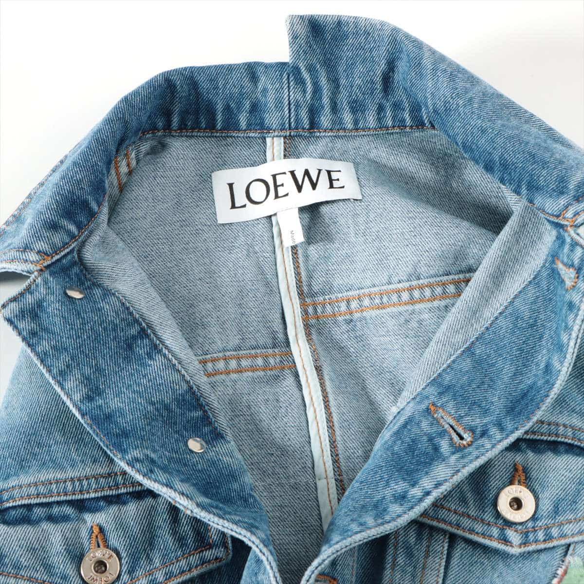 Loewe Cotton Denim jacket 34 Ladies' Blue