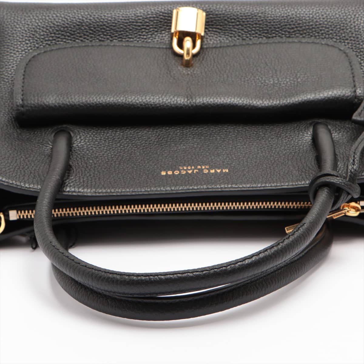 Marc Jacobs Leather 2 way tote bag Black M0014784